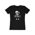 Spooky Season Is Here Women's Boyfriend Tee – Cute Skeleton Halloween T-Shirt