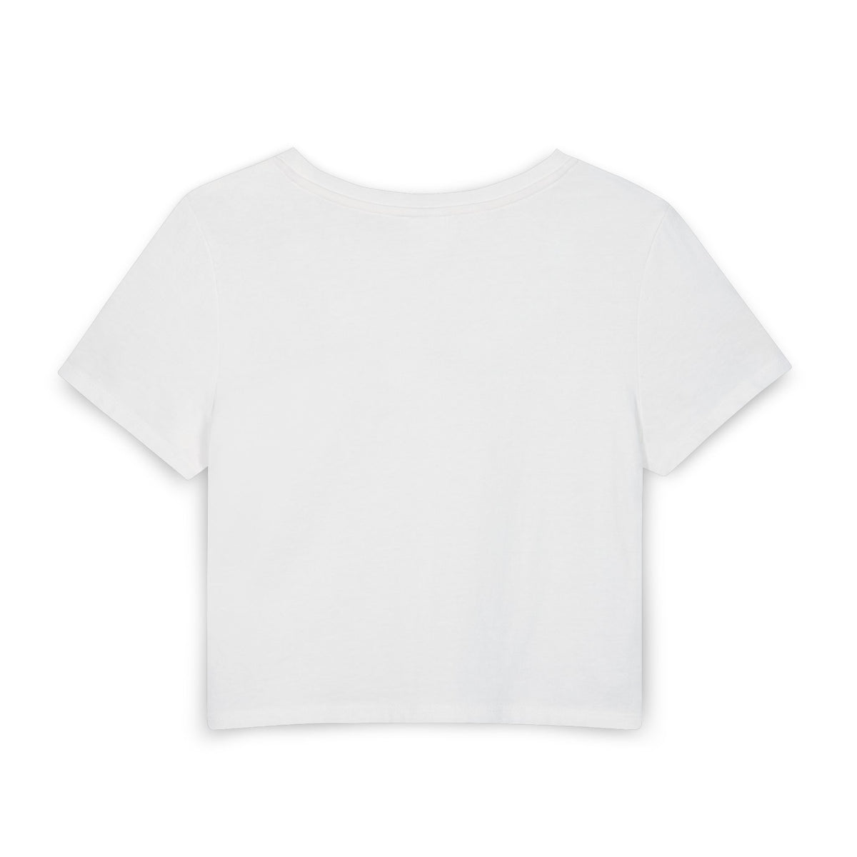 I Was Told There Would Be Boos Women's Baby Tee – Halloween Ghost Crop Top