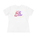 PCS Survivor Women's T‑Shirt — Colorful Military PCS Relocation Shirt