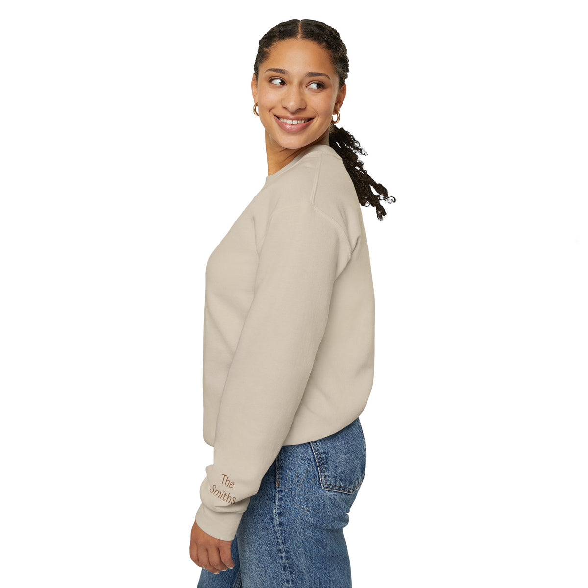 Mama Crewneck Sweatshirt - Cozy Neutral Mom Pullover with Personalization