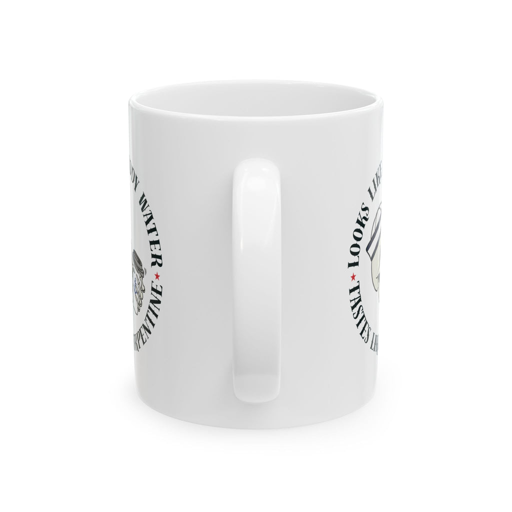 Navy Cadence Coffee Mug — "Muddy Water & Turpentine" Military Coffee Cup (11oz, 15oz)