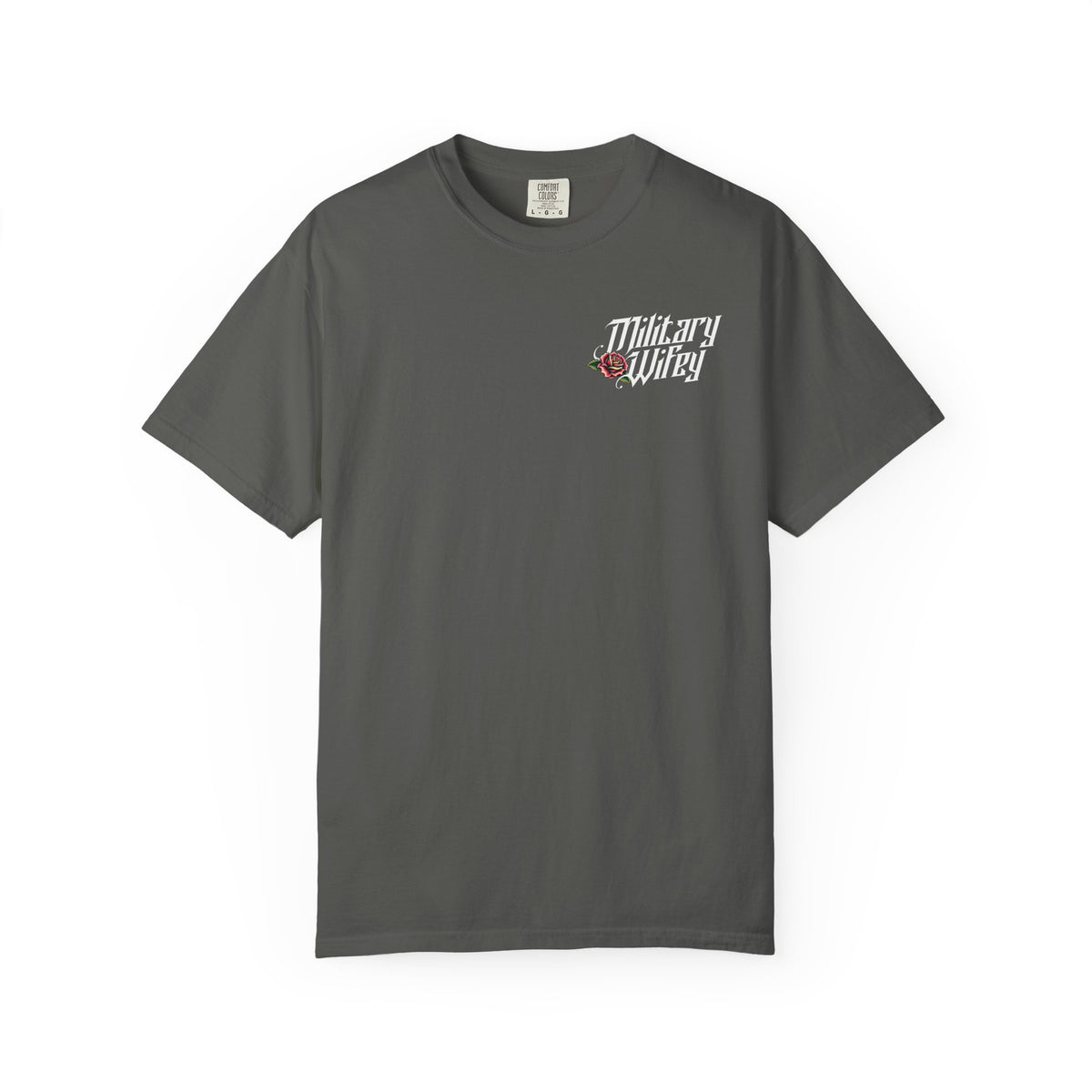 The Silent Ranks Graphic T-Shirt - Navy Military Wife Tee Gift