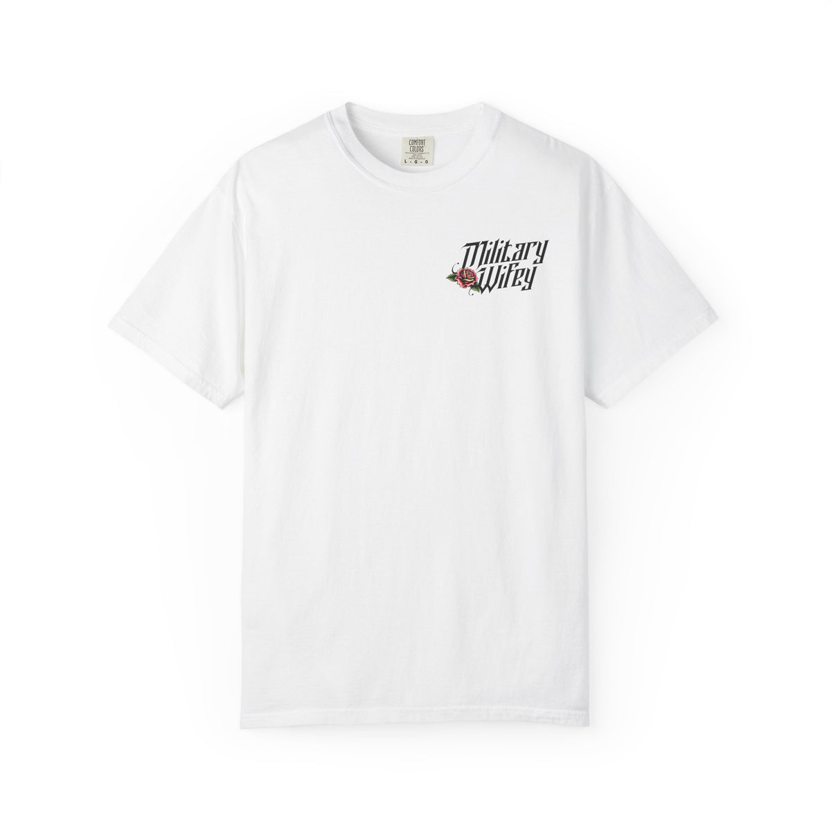 The Silent Ranks Graphic T-Shirt - Navy Military Wife Tee Gift