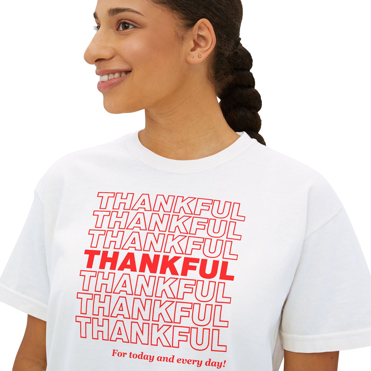 Thankful Women's Boxy Tee