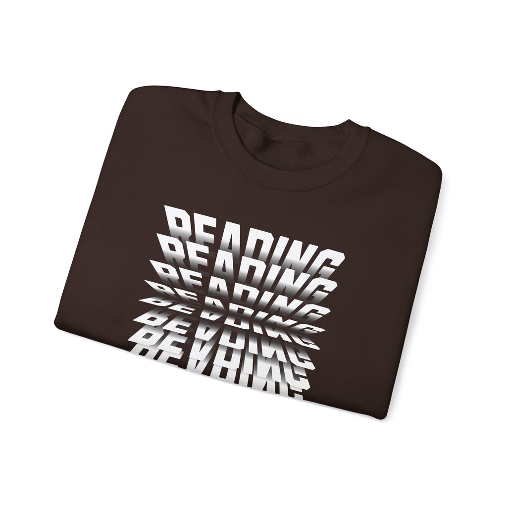 Reading (Book Pages) Graphic Sweatshirt