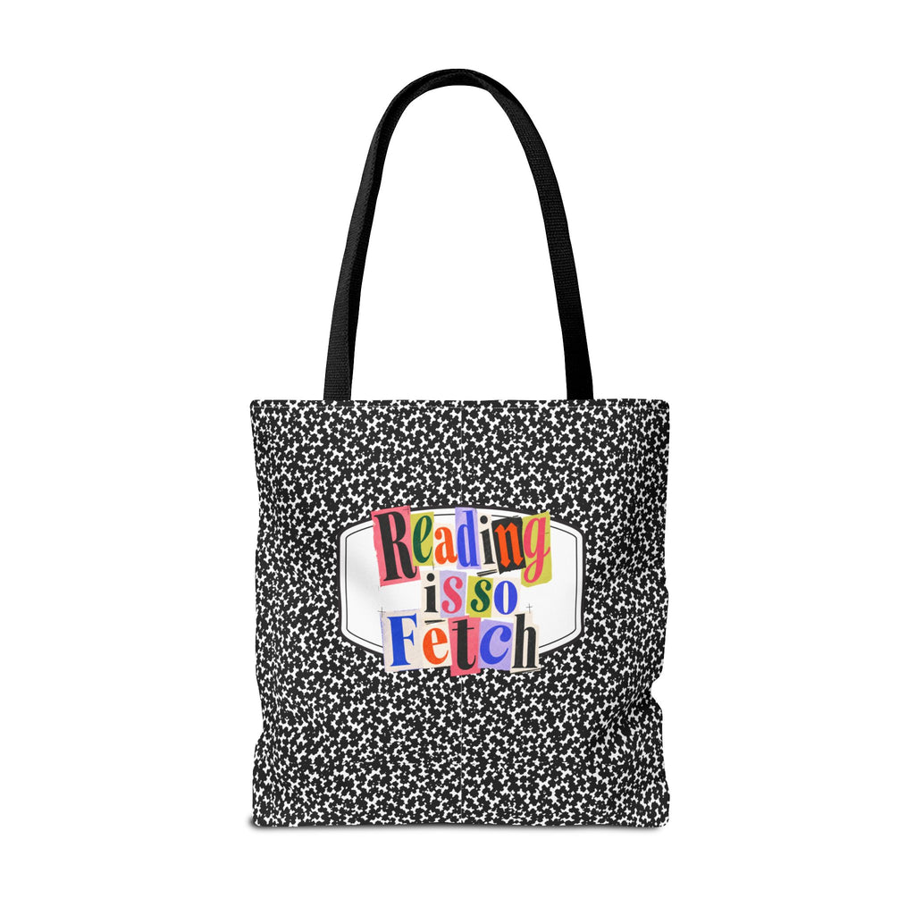 Reading Is So Fetch - Composition Book Tote Bag