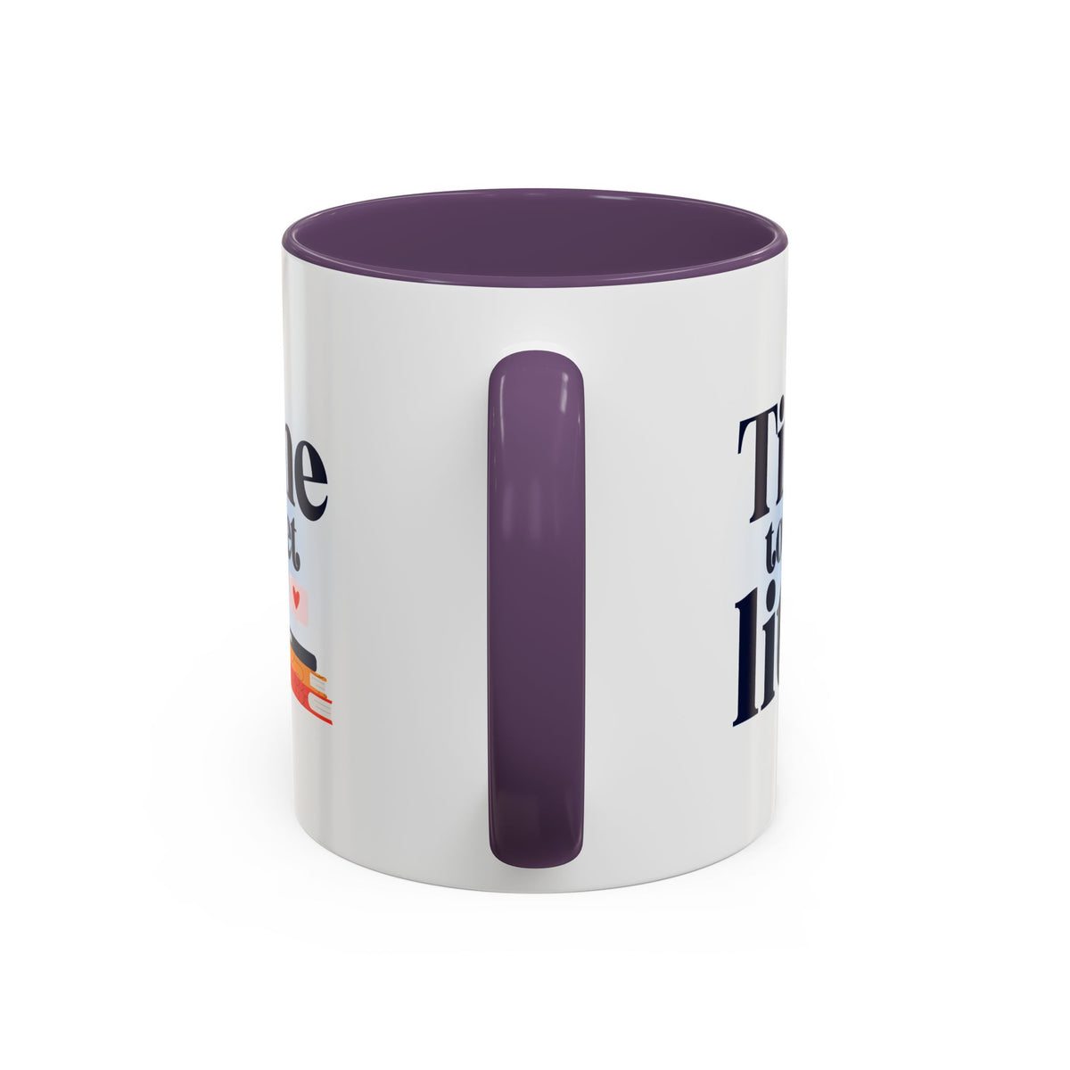 Time to Get Lit Coffee Mug — Book Lover Accent Mug (11/15 oz) | Book Lover Gift | Teacher Gift