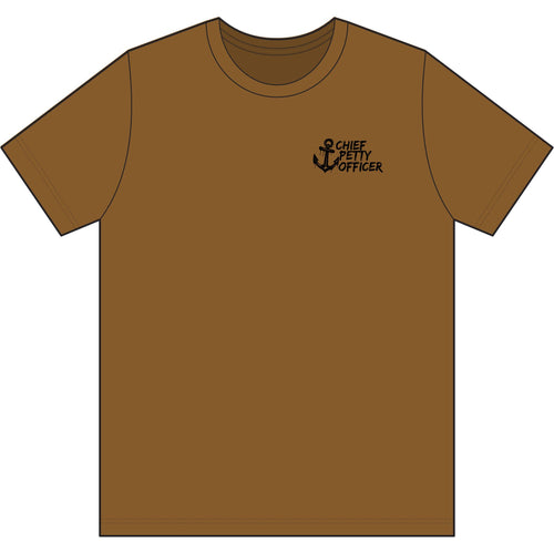 Ask the Chief Anchor T‑Shirt - Cotton Graphic Tee - Gift for Navy Chief