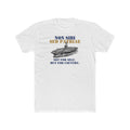 Non Sibi Sed Patriae T‑Shirt - Not For Self, But For Country - Navy Vintage Ship Tee - Aircraft Carrier Graphic