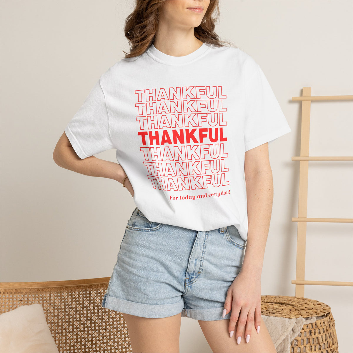 Thankful Graphic T-Shirt – Gratitude Tee