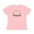 I'm Literally Fine Book Graphic Tee - Women's Literary Cotton T-Shirt