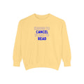 Reading Day Sweatshirt - Known to Cancel Plans to Read - Cozy Booklover Sweatshirt