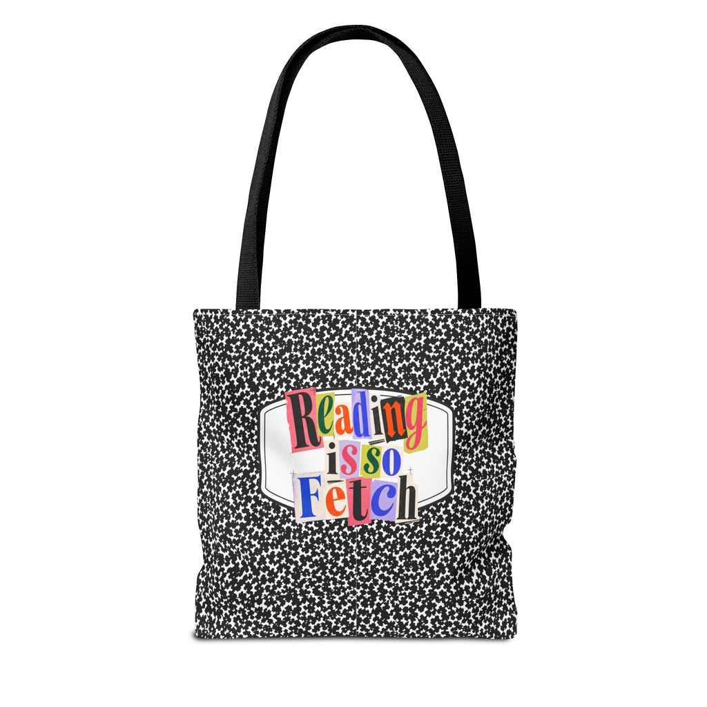 Reading Is So Fetch - Composition Book Tote Bag
