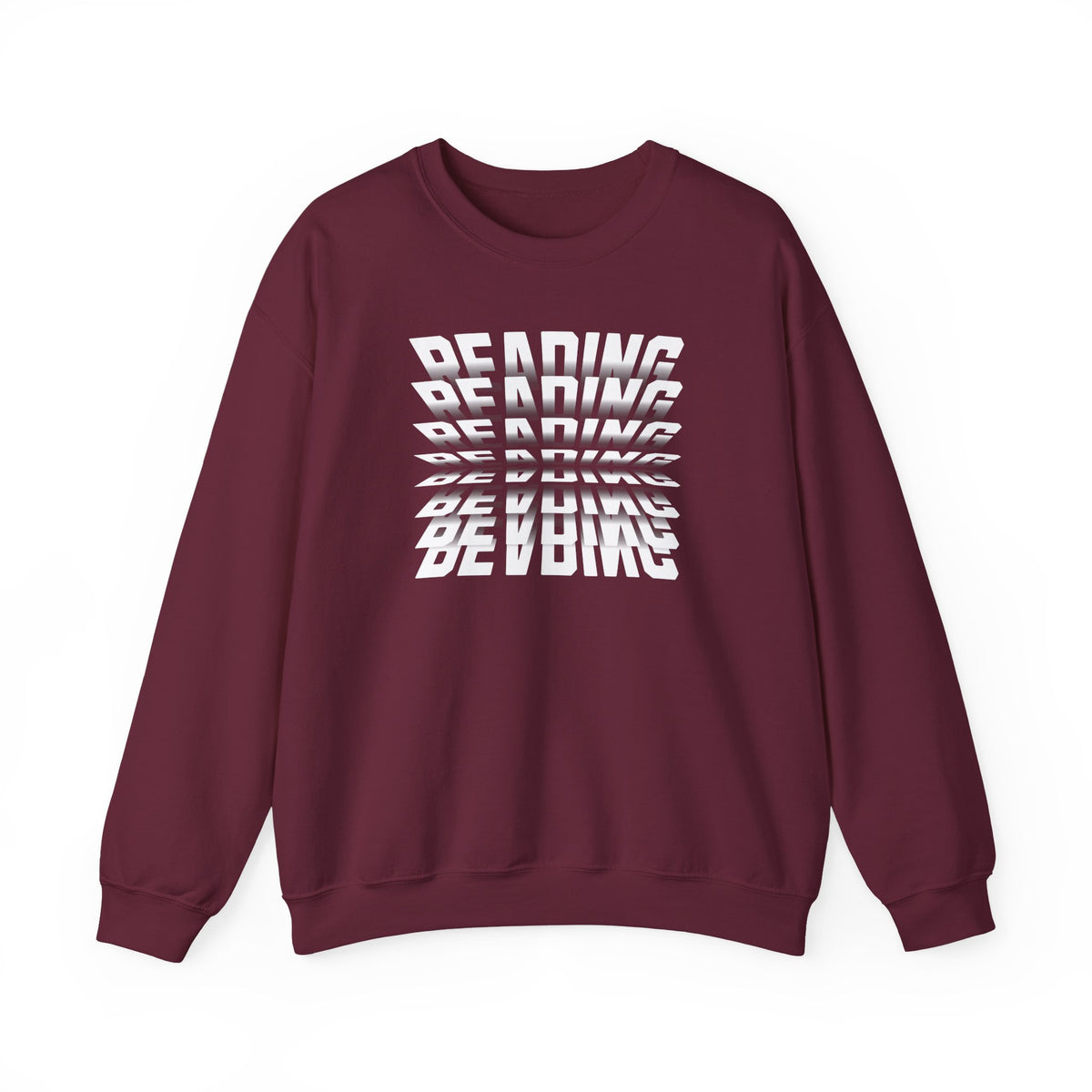 Reading (Book Pages) Graphic Sweatshirt
