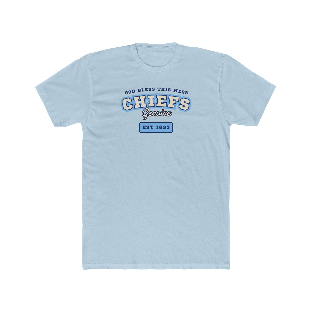 Chief 2026 Tee – God Bless This Mess - Vintage Athletic T-Shirt