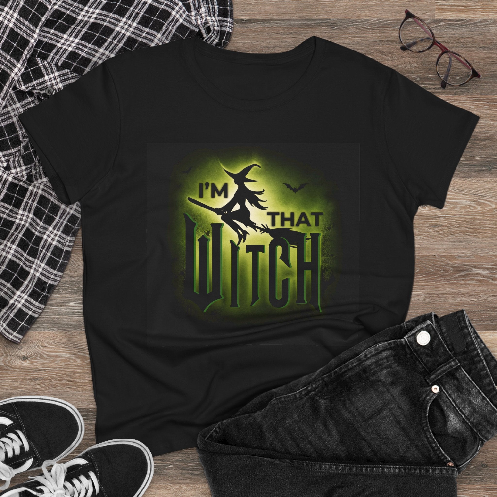 Witch Graphic Tee - I'm That Witch - Halloween Women's T-Shirt