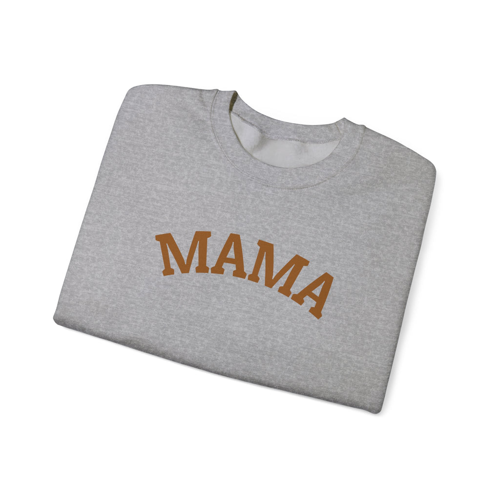 Mama Crewneck Sweatshirt - Cozy Neutral Mom Pullover with Personalization