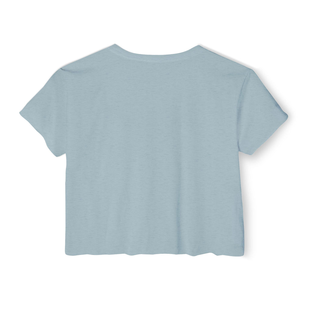 Here For The Vibes Crop Top — Women's Tee (Playa Mujeres 2026)