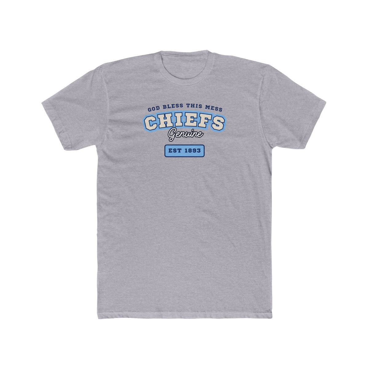 Chief 2026 Tee – God Bless This Mess - Vintage Athletic T-Shirt