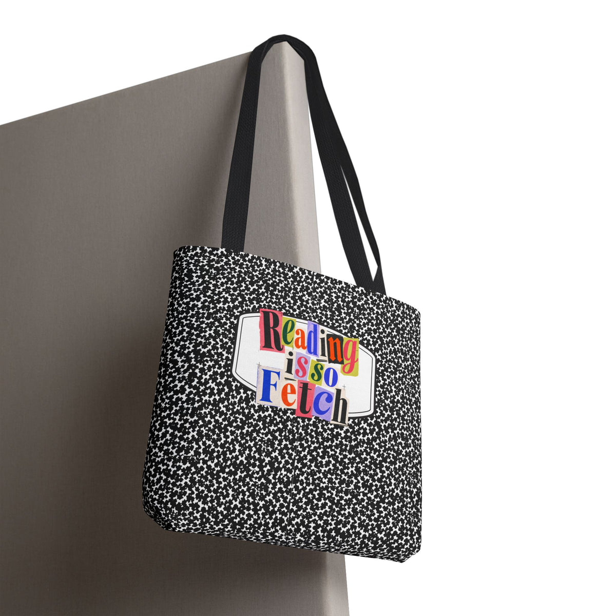 Reading Is So Fetch - Composition Book Tote Bag