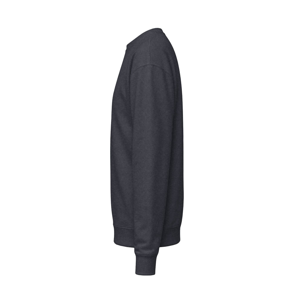 Navy Skull Crewneck Sweatshirt - “Looks Like Muddy Water, Tastes Like Turpentine”
