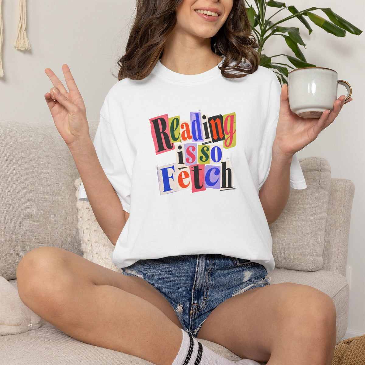 Reading Is So Fetch Graphic T-Shirt