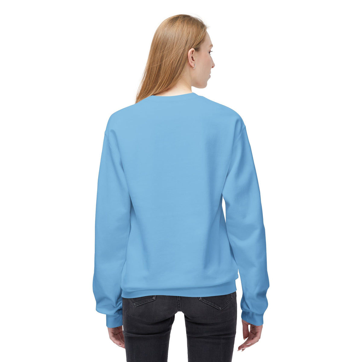 Book Lover Crewneck Sweatshirt — "Just a Girl Who Loves to Read" Bookish Pullover