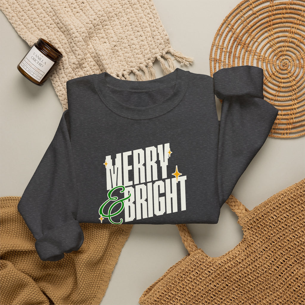 Merry and Bright Christmas Sweatshirt