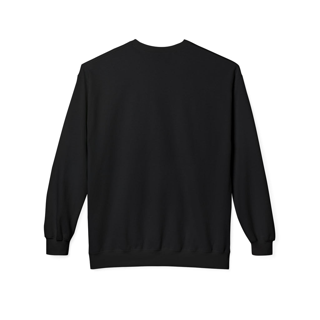Halloween Crewneck Sweatshirt — "I Was Told There Would Be Boos" Neon Ghost Design
