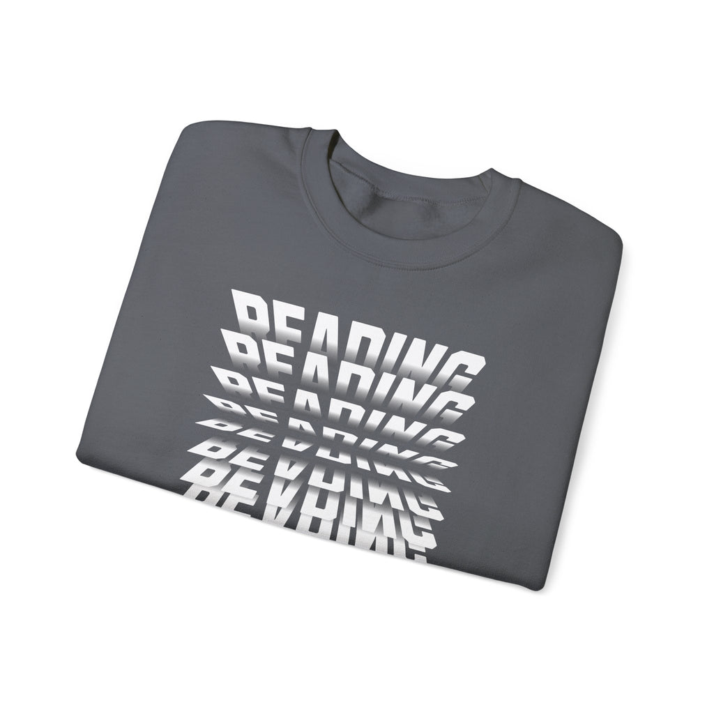 Reading (Book Pages) Graphic Sweatshirt