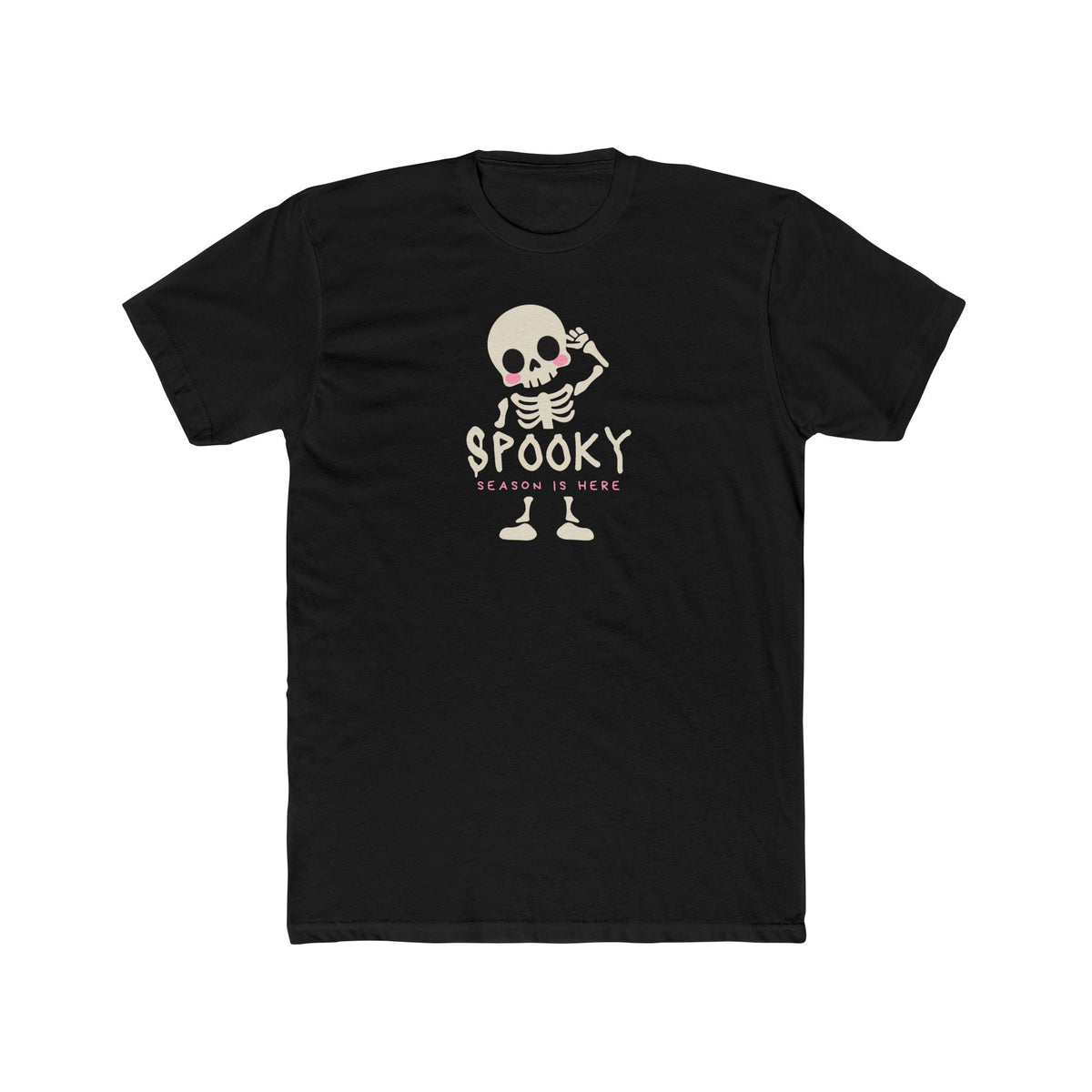 Spooky Skeleton Tee – Cute "Spooky Scaredy Is Here" Halloween T-Shirt