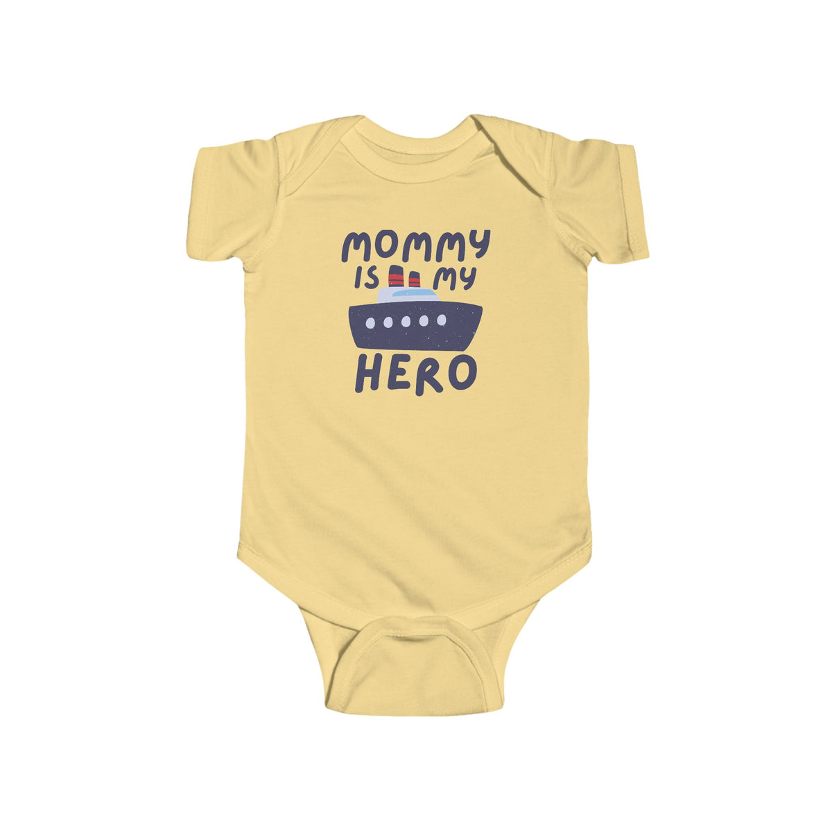 Mommy Is My Hero Baby Bodysuit