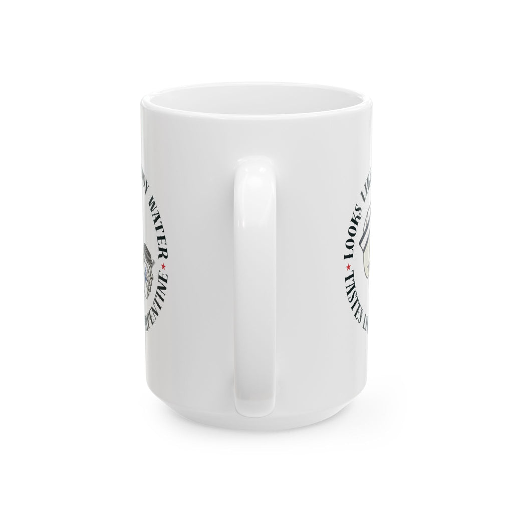 Navy Cadence Coffee Mug — "Muddy Water & Turpentine" Military Coffee Cup (11oz, 15oz)