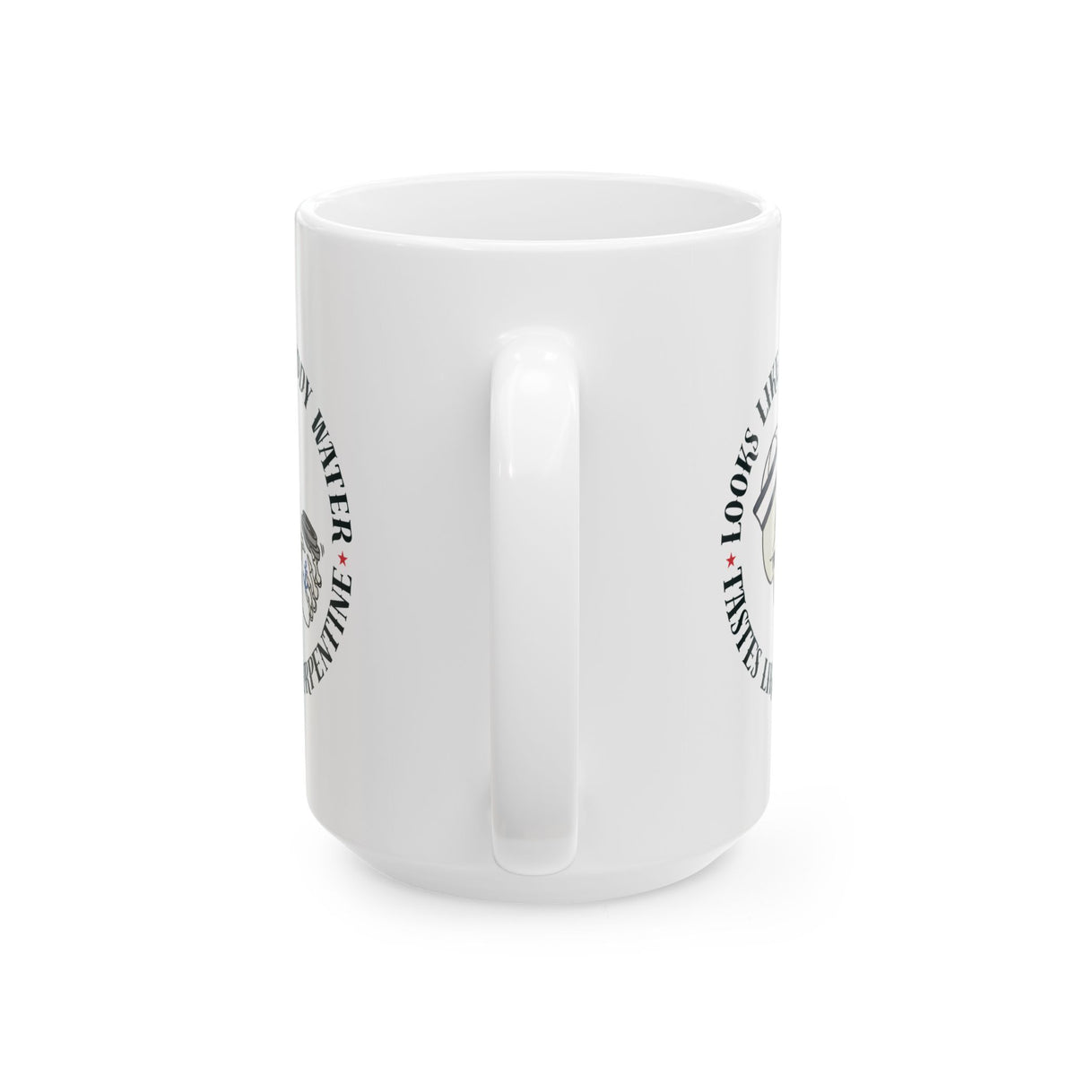 Navy Cadence Coffee Mug — "Muddy Water & Turpentine" Military Coffee Cup (11oz, 15oz)